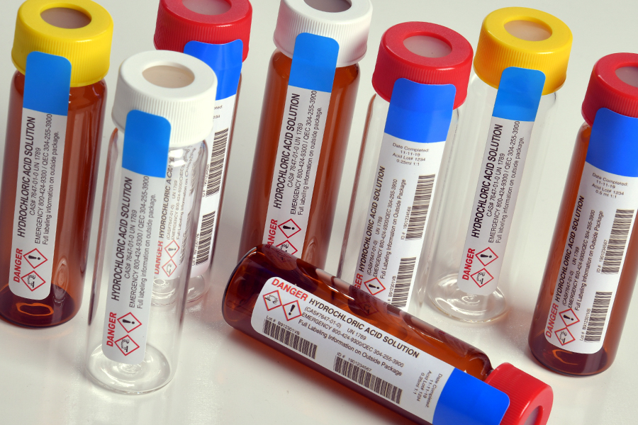 HCl Preserved Vials HCl Preserved Vials